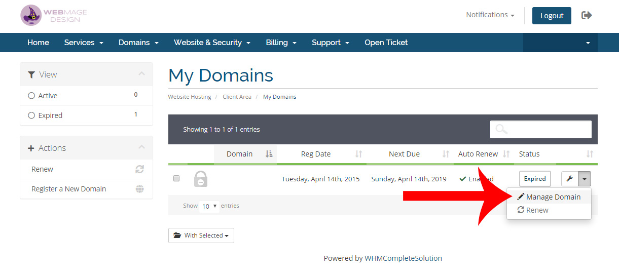 my domains