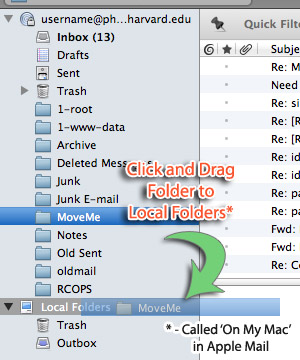 moving folder